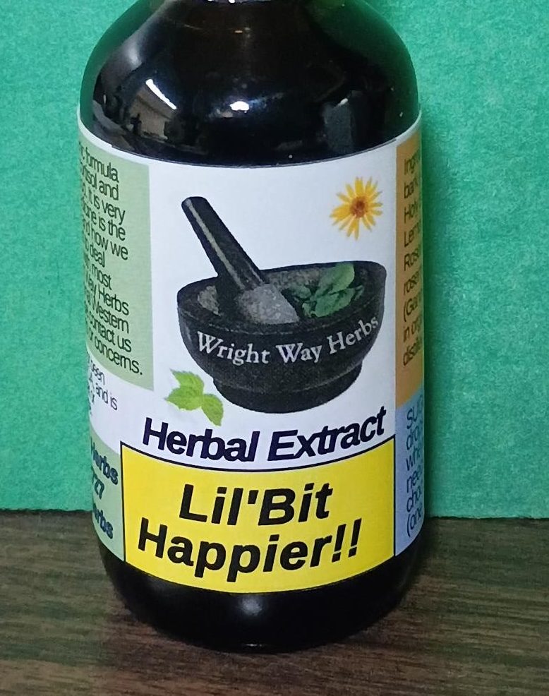 Lil'Bit Happier!! Tincture (formerly known as Let's Be Happier!!)