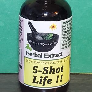 Five Shot Life!! Tincture 1 oz