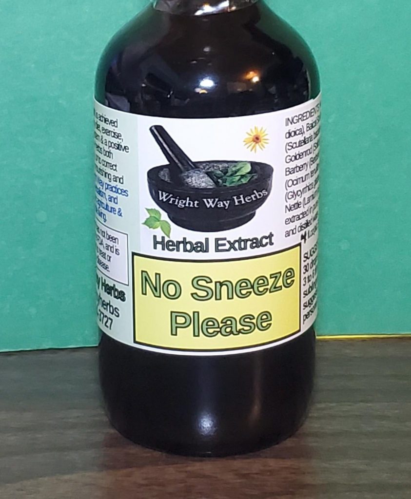 No Sneeze, Please! Tincture