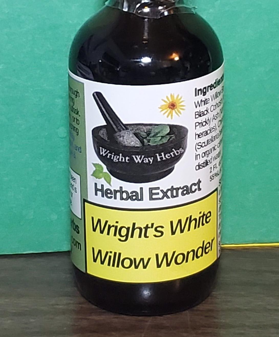 Wright's White Willow Wonder Tincture 2oz