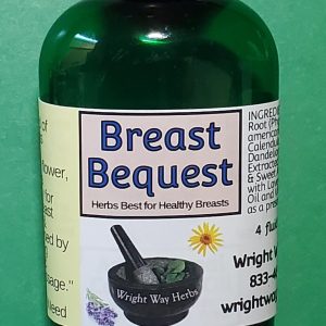 Breast Bequest Herb infused oil